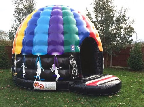 Hot inflatable disco bounce - hot,