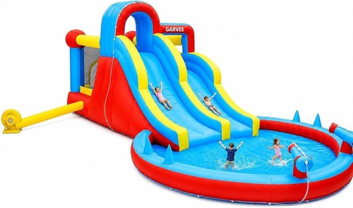 Inflatable bouncy castle water - bouncy,