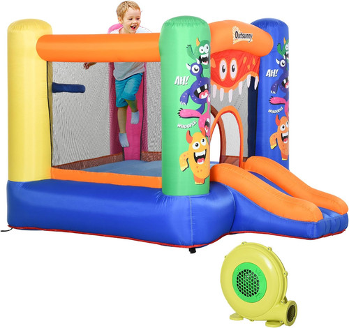 Kids inflatable bouncy - 3-in-1,